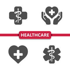 Healthcare, Health Care, Medical Icons