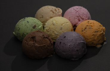 ice creme and thick shake 