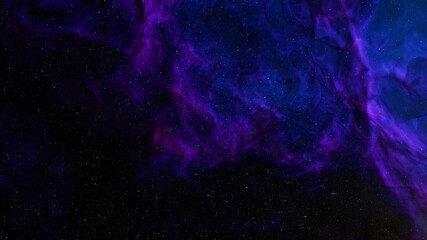 Obraz premium Planetary nebula in deep space. Abstract colorful background