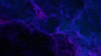 Planetary nebula in deep space. Abstract colorful background