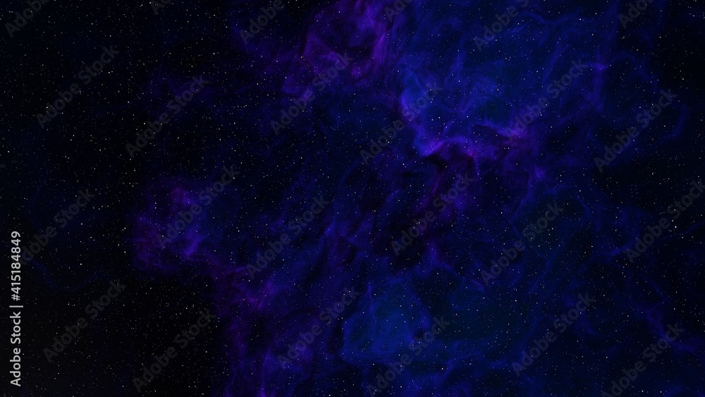 Wall mural planetary nebula in deep space. abstract colorful background
