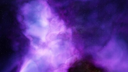 Fototapeta na wymiar Planetary nebula in deep space. Abstract colorful background