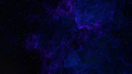 Planetary nebula in deep space. Abstract colorful background