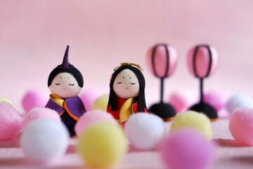 ひな祭り 桃の節句 雛人形 イメージ