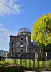 広島平和記念公園の原爆ドーム