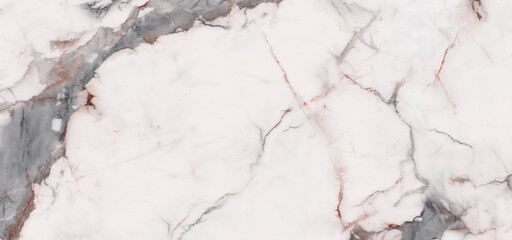 Carrara white marble, white marble texture background, calacatta Agate ripple pattern
 glossy marble with grey-red streaks, thassos statuario tile, classic Italian bianco marble stone. - obrazy, fototapety, plakaty