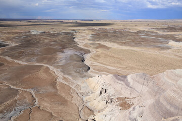 Petrified Forest National Park in Arizona, USA