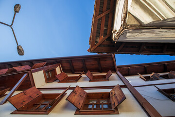 Historical Safranbolu houses. Ottoman Architecture.