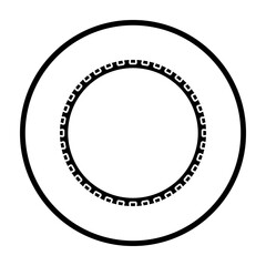 Bike Tyre Icon