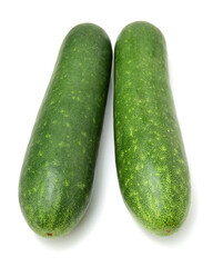 Winter melon on white background