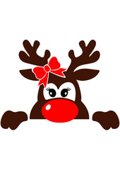 Christmas Home Decoration, Santa, Snowflake, Snowman, Cute Deer, Elf, Merry Christmas, Home Decor