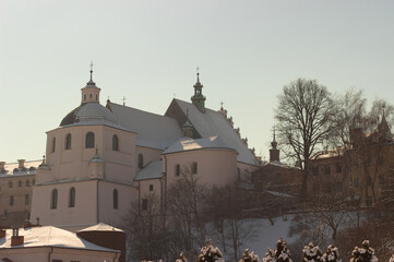  St. Stanislaus Basilica, Złota 9 street in Lublin - obrazy, fototapety, plakaty