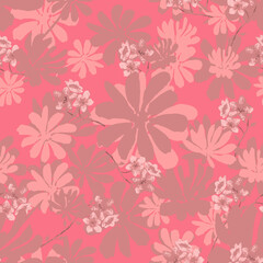 Obraz premium seamless floral pattern