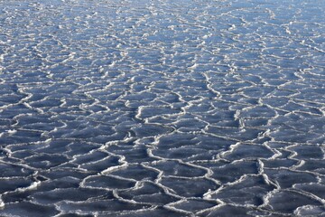 Fototapeta na wymiar Ice on the sea. Background.