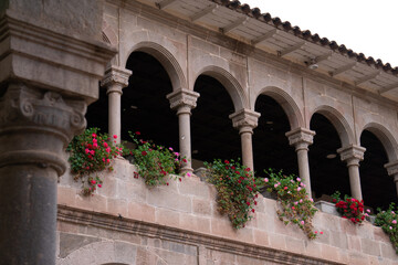 Old architecture in cuzco, peru