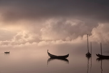 Traditional boats from Ria de Aveiro