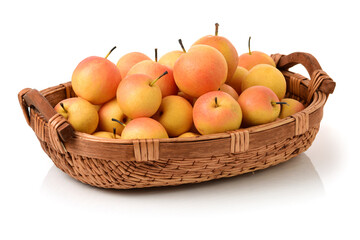 nanguo pear on white background