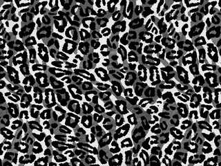 abstract leopard print 