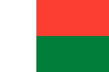 Malagasy Flag of Madagascar