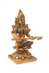 Indian traditional goddess Annapoorani statue