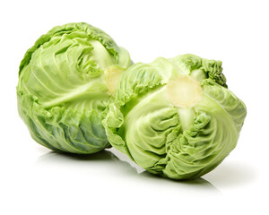 cabbage isolated on white background