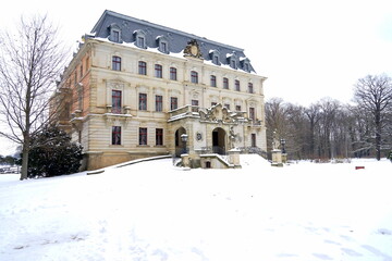 Das Schloss Altdöbern in Brandenburg