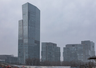 high-rise building in Almaty, Kazakhstan