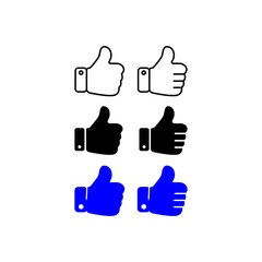 Thumb up symbol finger up icon royalty