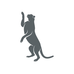 Cheetah design vector illustration, Creative Cheetah logo design concepts template, icon symbol