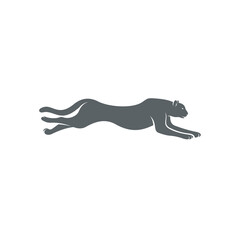 Cheetah design vector illustration, Creative Cheetah logo design concepts template, icon symbol