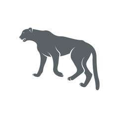 Cheetah design vector illustration, Creative Cheetah logo design concepts template, icon symbol