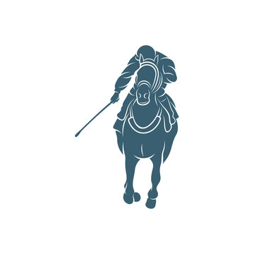 recommend clip art: Horse racing design vector illustration, Creative Horse race logo design concepts template, icon symbol