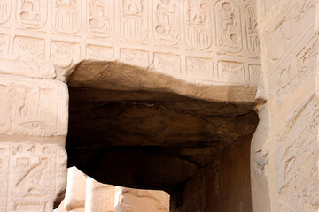 Egypt temple detail