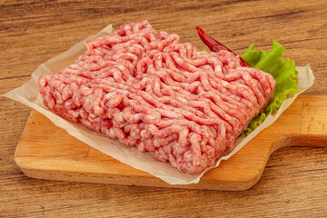 Minced meat - pork and beef
