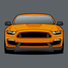 Obraz na płótnie Canvas car vector illustration for conceptual design
