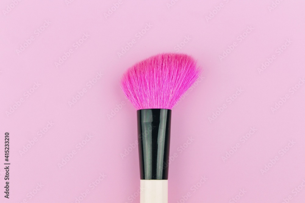 Wall mural make up brushes