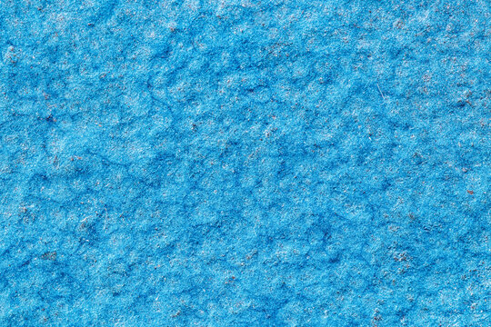 Rough Metal Surface Painted In A Light Blue Metallic Color