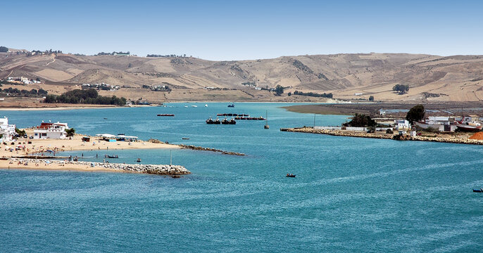 the city of Larache in Morocco