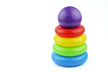 pyramid isolated on white