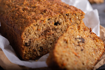 Budín de zanahoria y nuez - Carrot cake