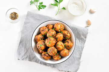 Bombay potatoes in bowl