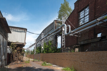 Fototapeta na wymiar Abandoned Factory Ursus in Warsaw