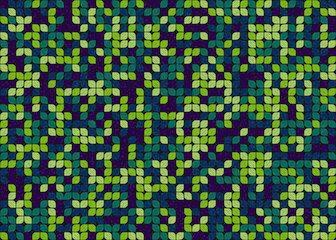 Abstract Geometric Pattern generative computational art illustration