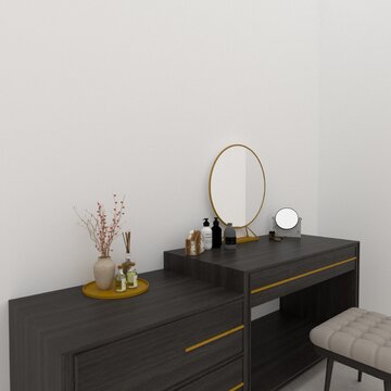 modern and luxury dressing table