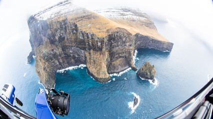 Faroe Islands - Northern Islands - Aerial Photos - Landscape - Helicopter Photos