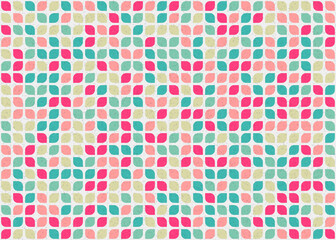 Abstract Geometric Pattern generative computational art illustration