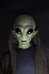 Green Martian Alien #3