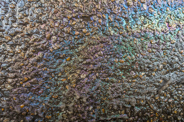 Ölteppich auf der Strasse