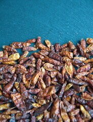 Dry chili pepper 