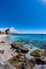 Spain. Beach of Los Muertos. Cabo de Gata. Almeria, Andalusia.